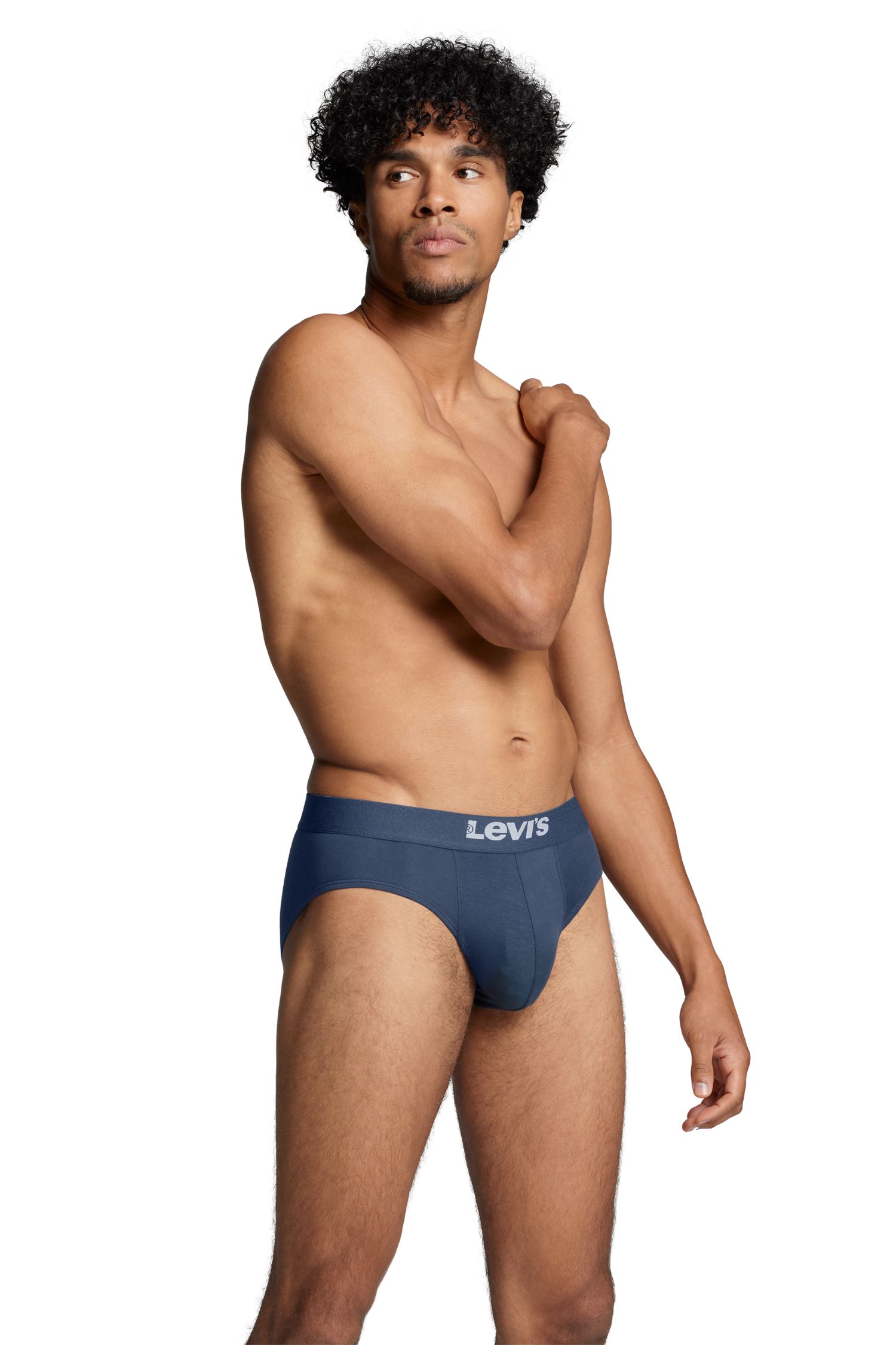 2er Pack Levi’s Herren Basic Solid Slip Navy