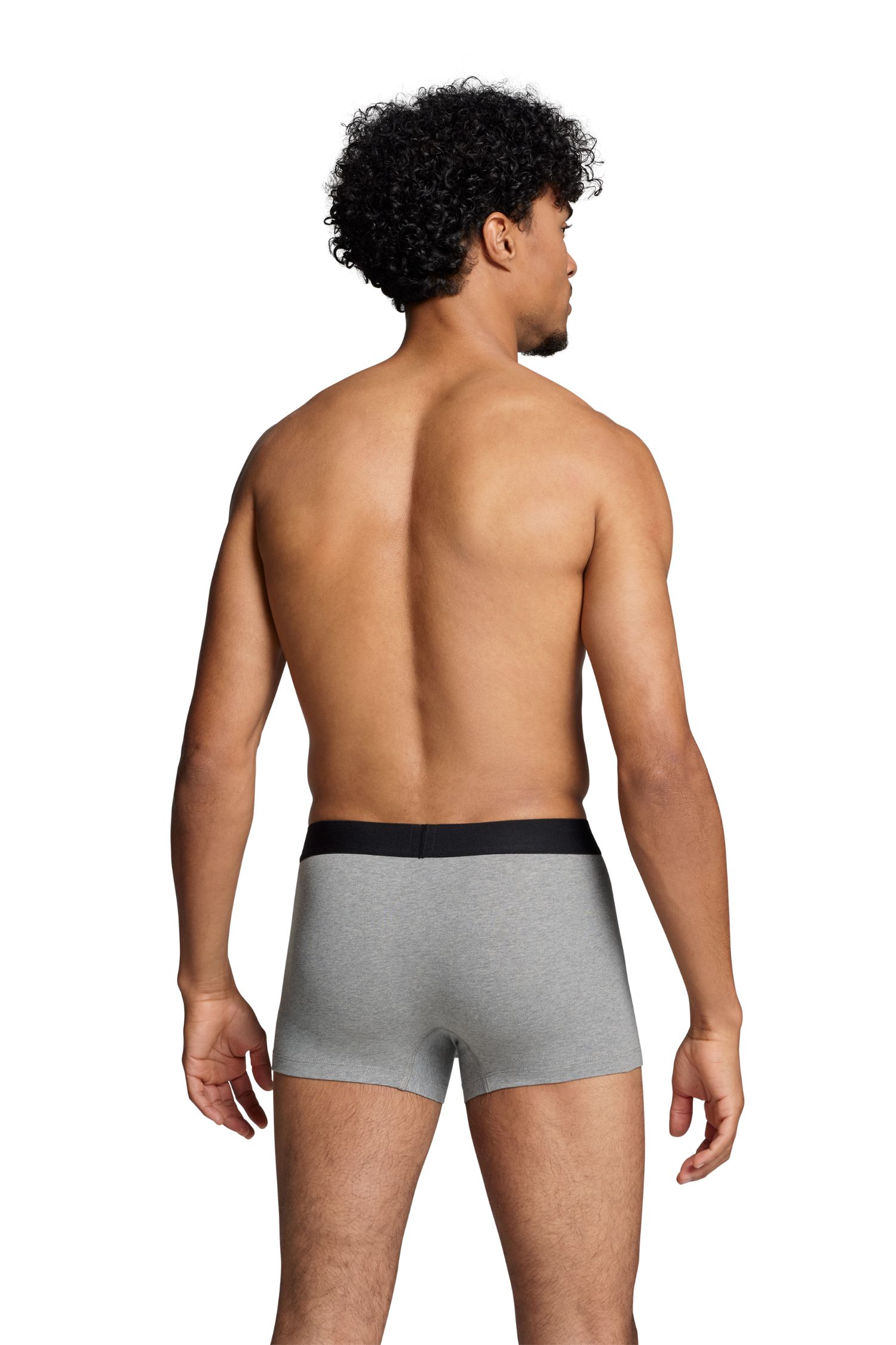 2er Pack Levi's Herren Trunks Boxershorts Grau